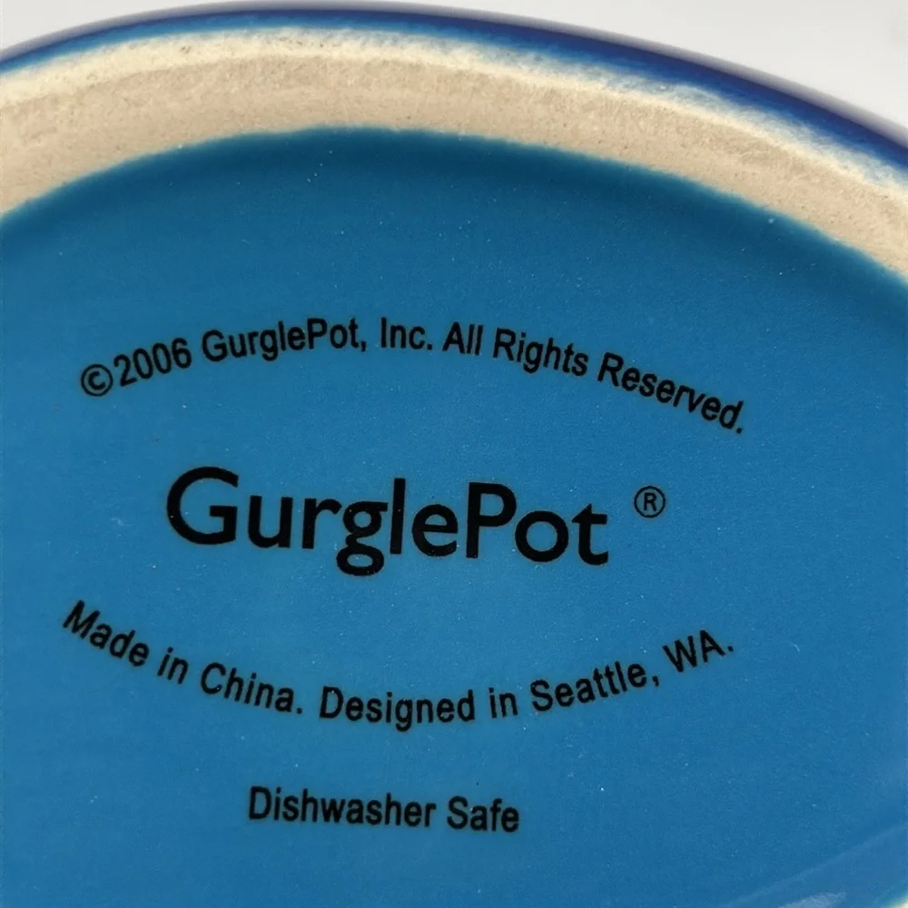 Large Ombré Cobalt GurglePot